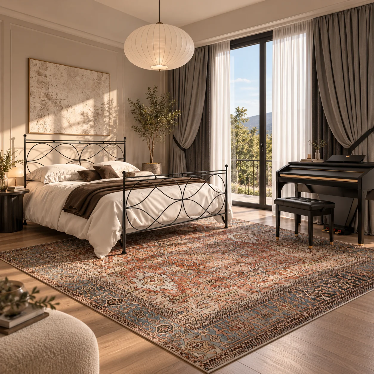 Modern Luxury Bedroom Furniture and Decor 3D Collection