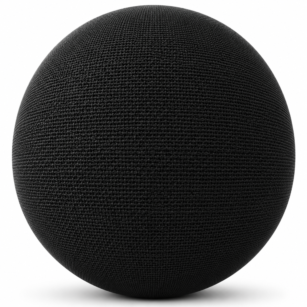 Black Woven Fabric Texture – Dense Pebble Weave 1