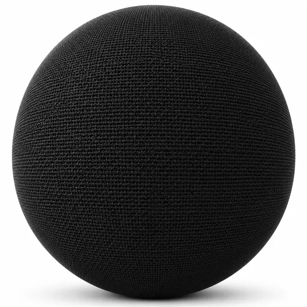 Black Woven Fabric Texture – Dense Pebble Weave