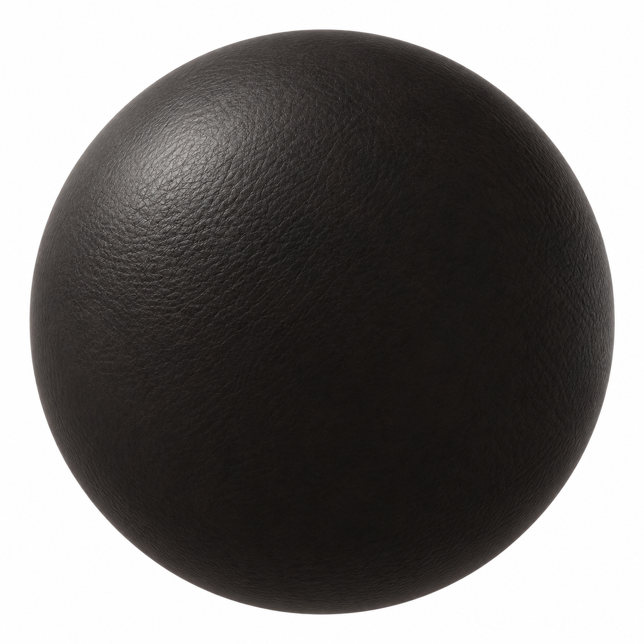Deep Charcoal Fine Grain Leather Texture