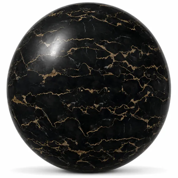 Black Gold Veined Marble Texture