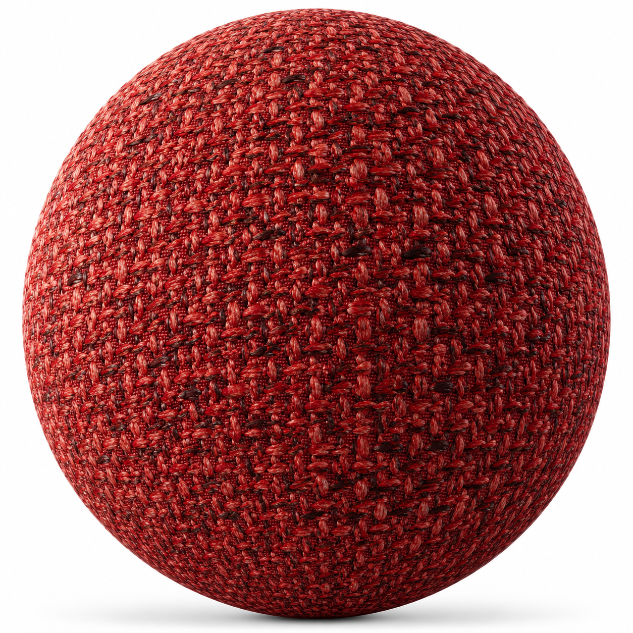 Basket Weave Deep Red Fabric Texture 1