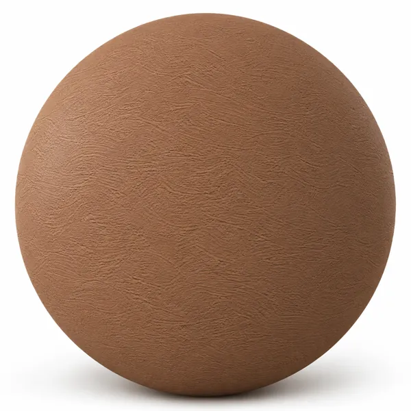 Warm Chestnut Brown Fine Arc Plaster Texture