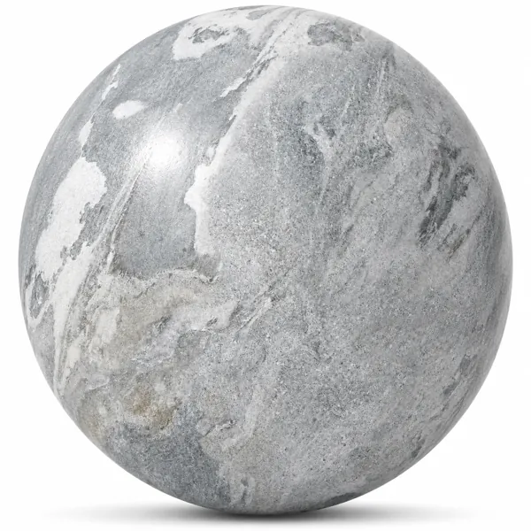 Silver Grey Layered Mineral Ceramic Texture
