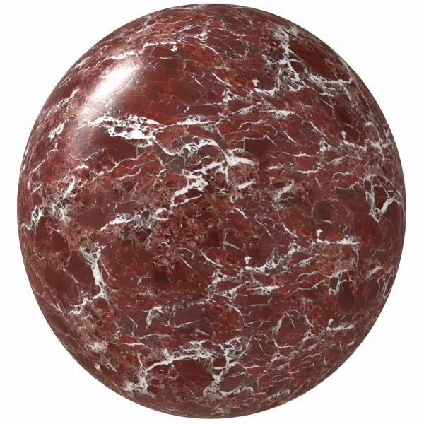 Deep Burgundy Brecciated White Vein Marble Texture
