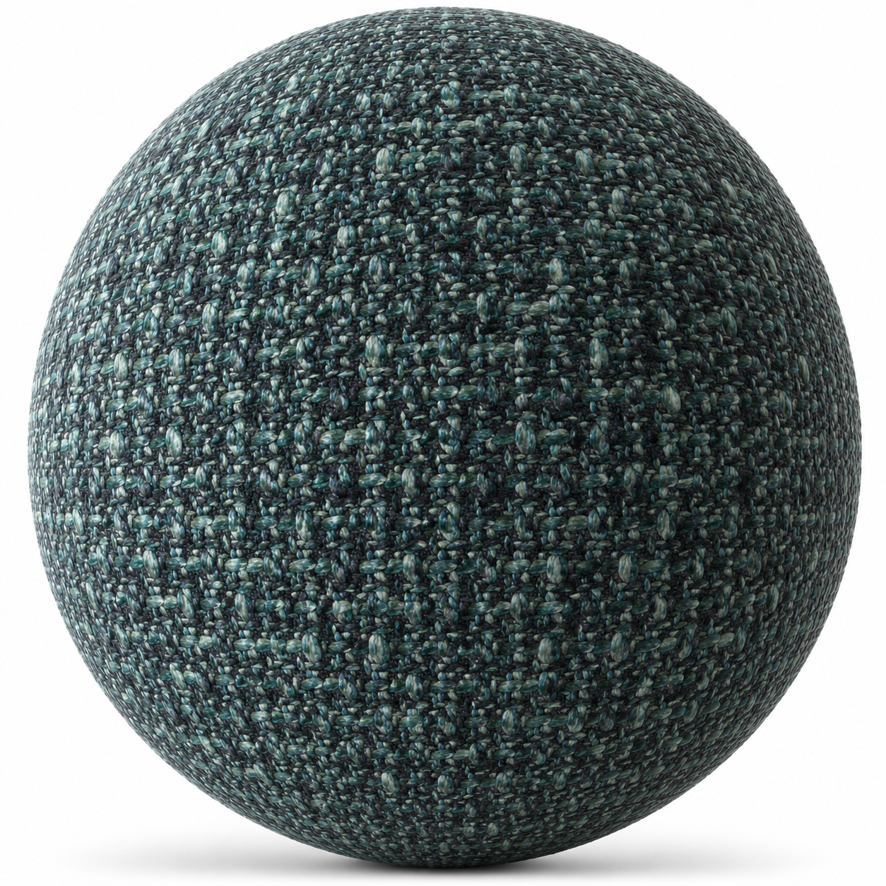Deep Teal Basket Weave Woven Fabric Texture