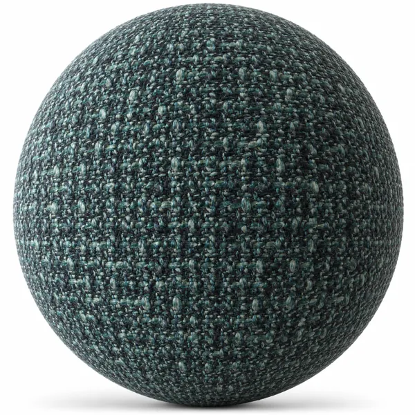 Deep Teal Basket Weave Woven Fabric Texture