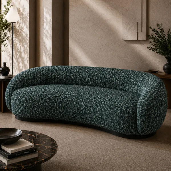 Deep Teal Basket Weave Woven Fabric Texture back