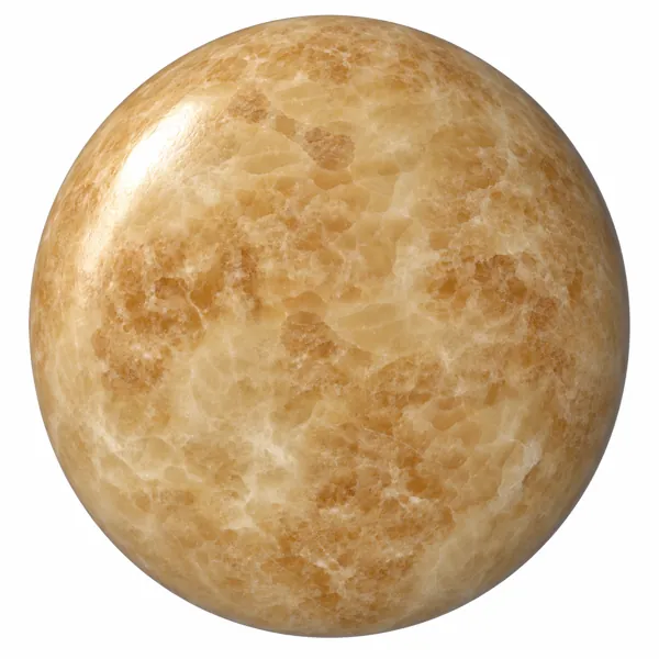 Honey Amber Crystalline Cloud Marble Texture