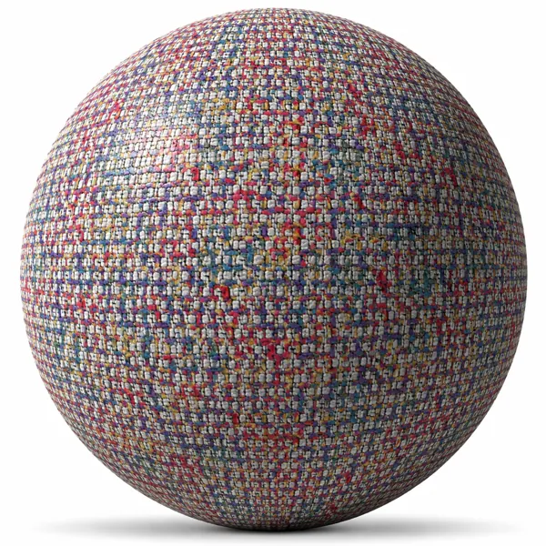 Multicolor Speckled Woven Fabric Texture
