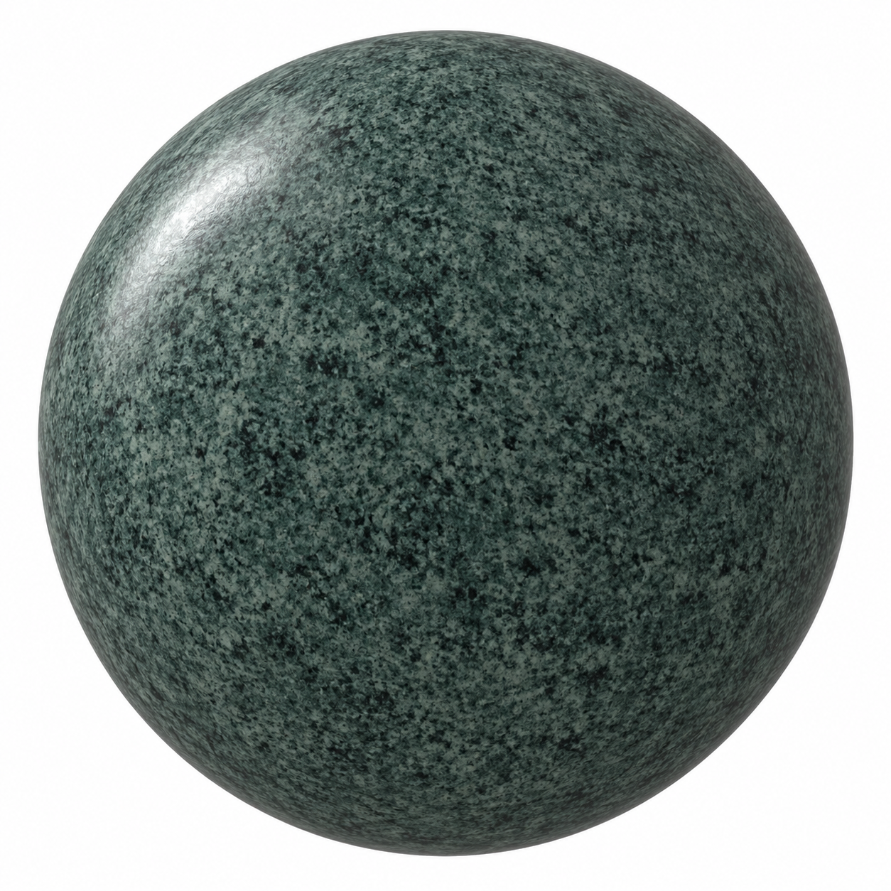 Deep Forest Green Fine Grain Marble Texture