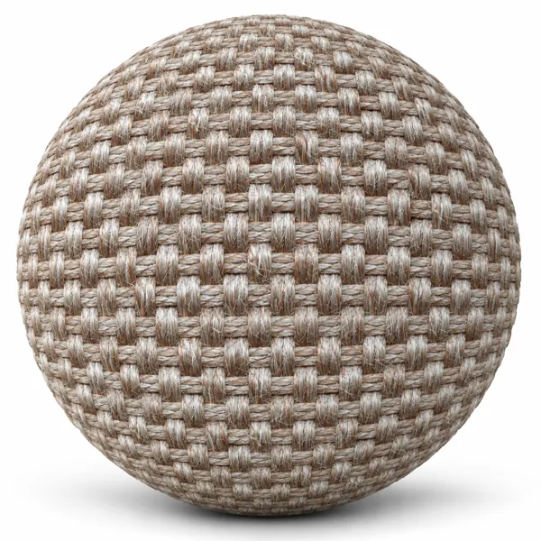 Warm Beige Basket Weave Carpet Texture