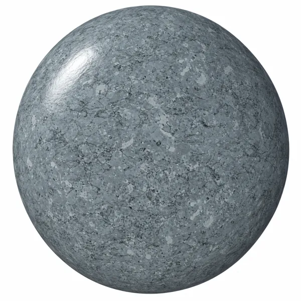 Cool Grey Fragmented Grain Marble Texture