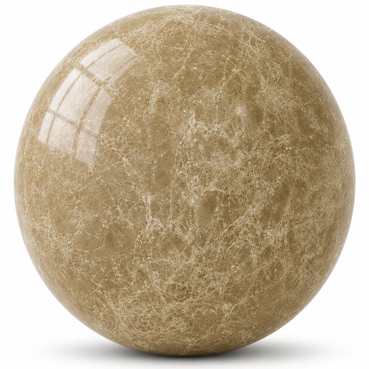 Warm Taupe Marble Texture – Dense Cream Web Veins 1