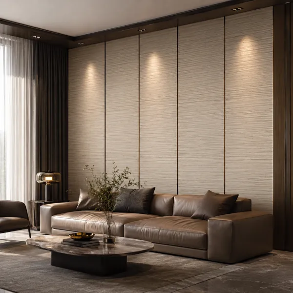 Light Greige Fine Linear Grain Wood Texture back