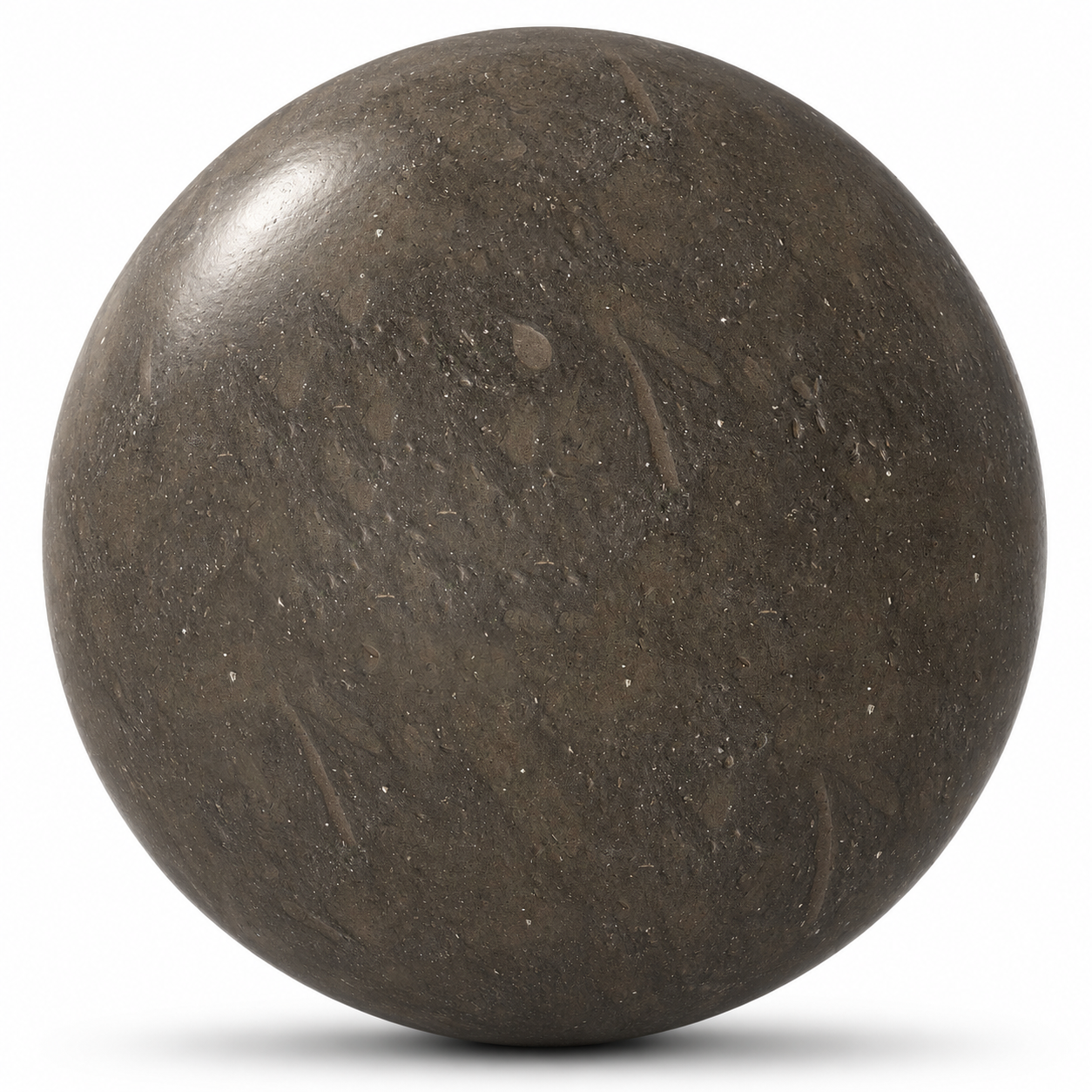 Subtle Organic Pattern Dark Brown Fossil Marble Texture 1