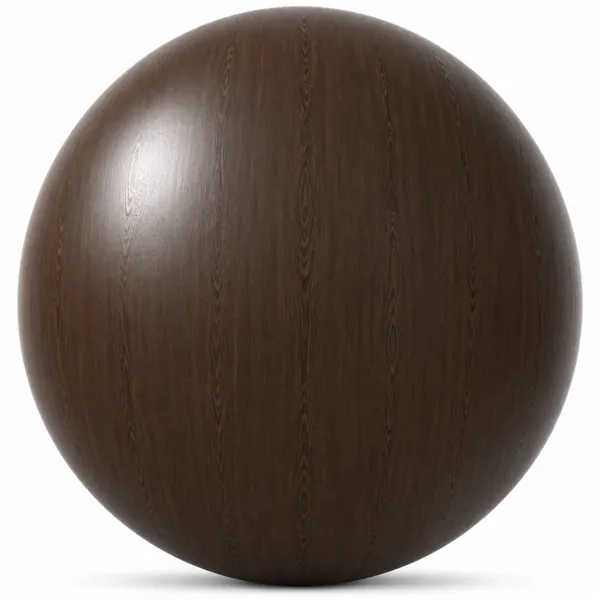 Elongated Cathedral Grain Dark Brown Wood Texture