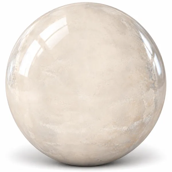 Warm Ivory Washed Concrete Effect Ceramic Texture