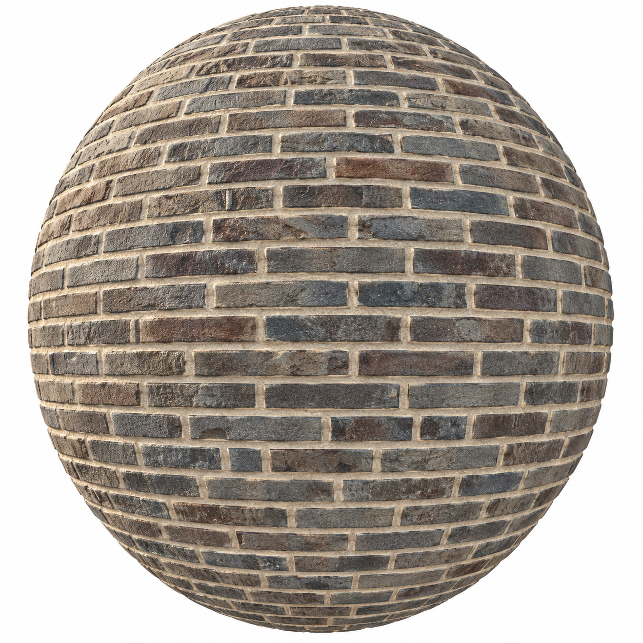 Weathered Charcoal Brown Thin Linear Stone Texture 1