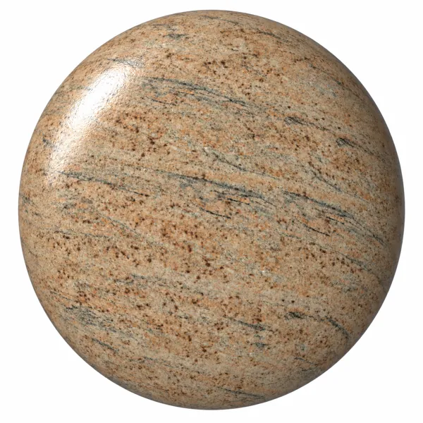 Warm Peach Charcoal Linear Vein Marble Texture