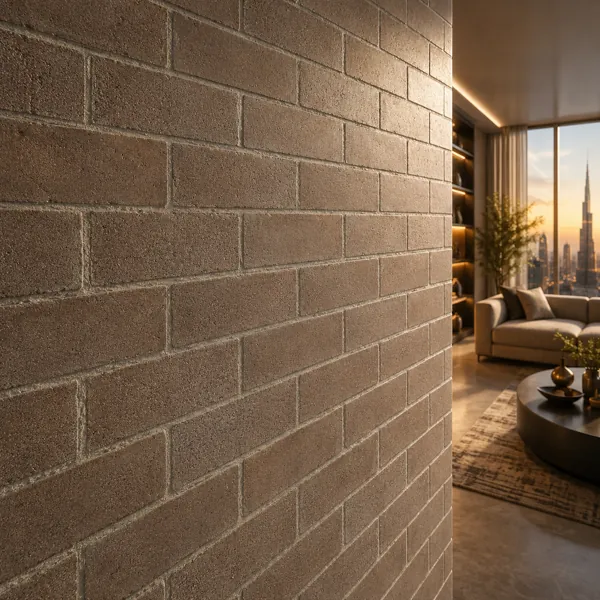 Dusty Brown Stone Brick Texture – Pale Gray Mortar Texture back