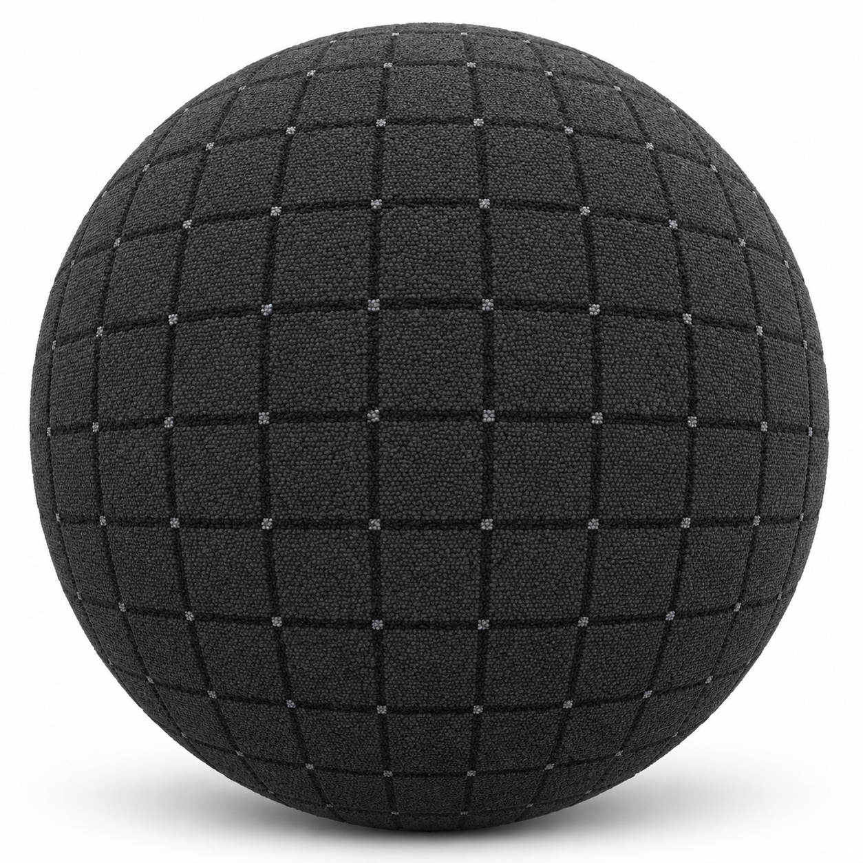 Charcoal Black Square Grid Carpet Texture 1