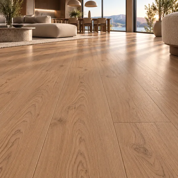 Warm Honey Linear Grain Oak Parquet Texture back