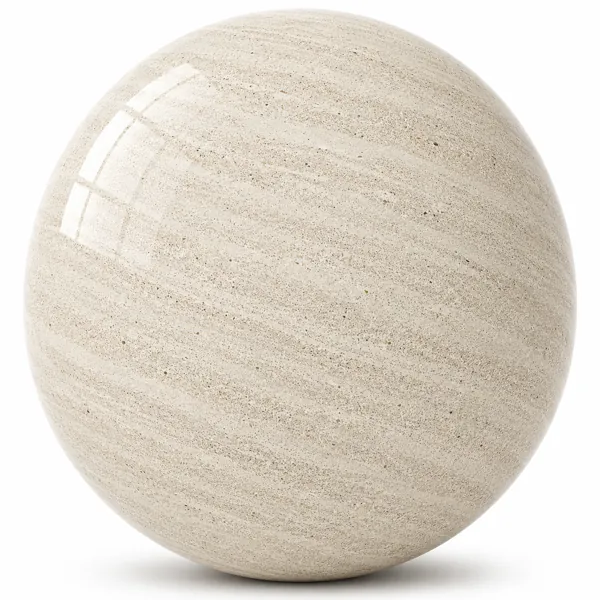 Ivory Beige Marble Texture – Fine Linear Fossil Grain