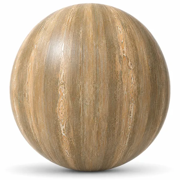 Weathered Honey Brown Wood Texture – Pale Worn Grain Texture