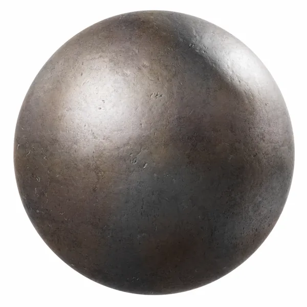 Dark Aged Pitted Cast Iron Metal Texture