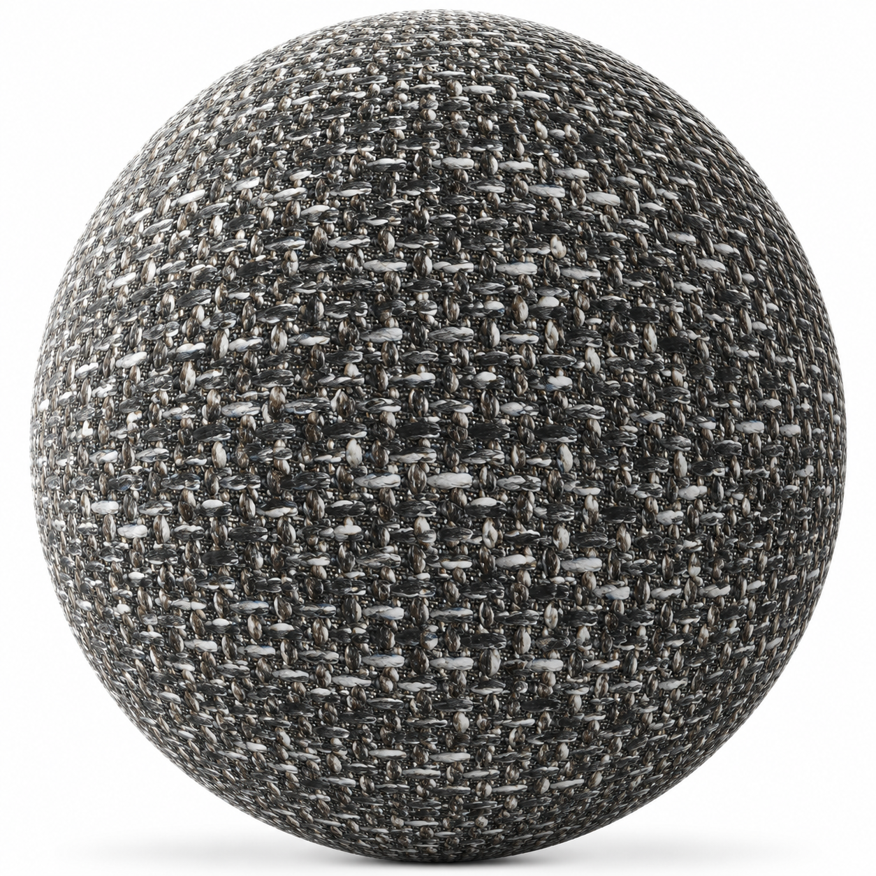 Basket Weave Dark Charcoal Fabric Texture 1