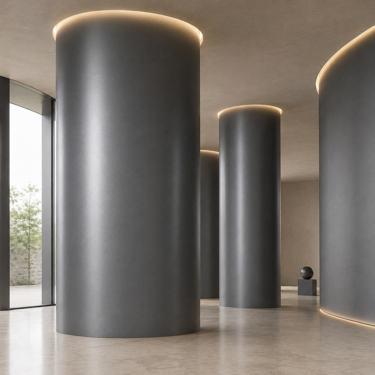 Dark Graphite Satin Metal Texture 2