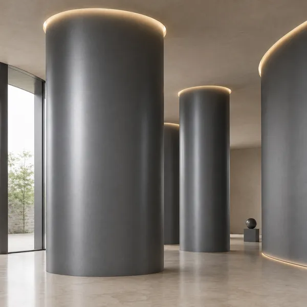 Dark Graphite Satin Metal Texture back
