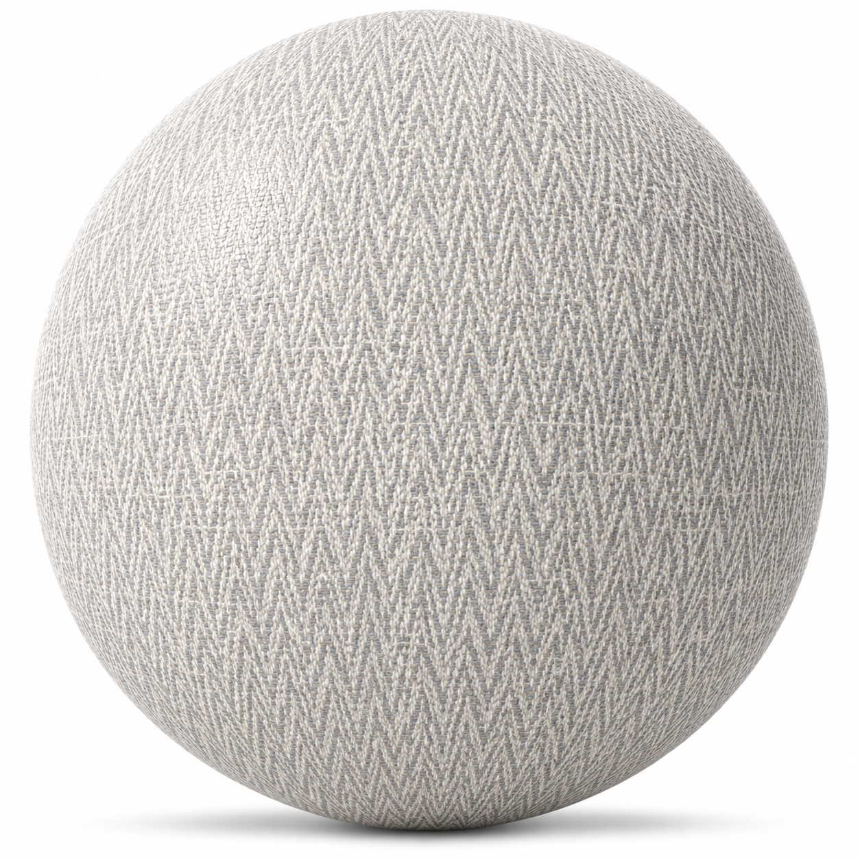 Fine Herringbone Weave Light Gray Fabric Texture