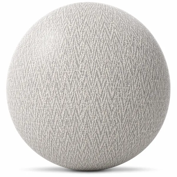 Fine Herringbone Weave Light Gray Fabric Texture
