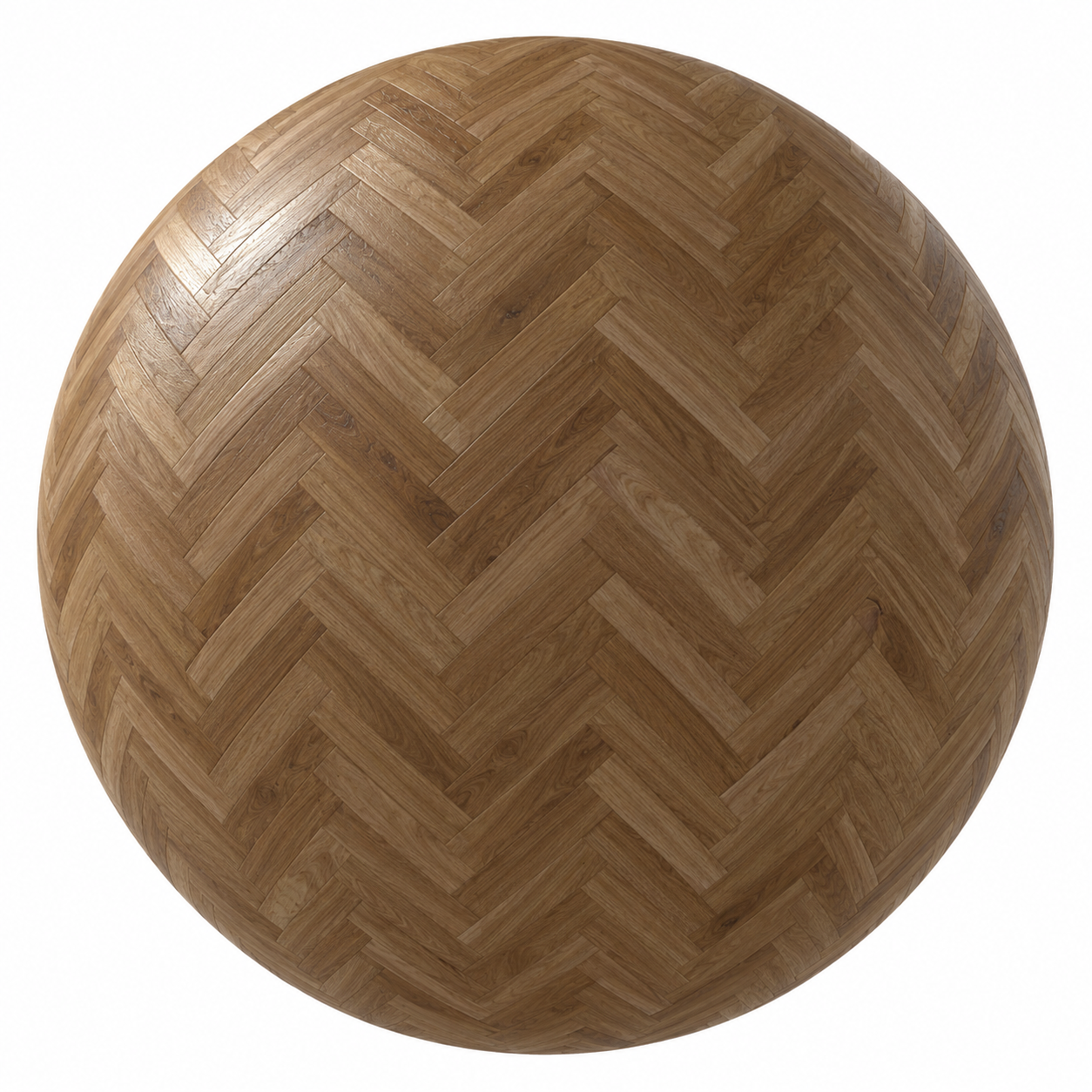 Warm Walnut Brown Herringbone Oak Parquet Texture 1