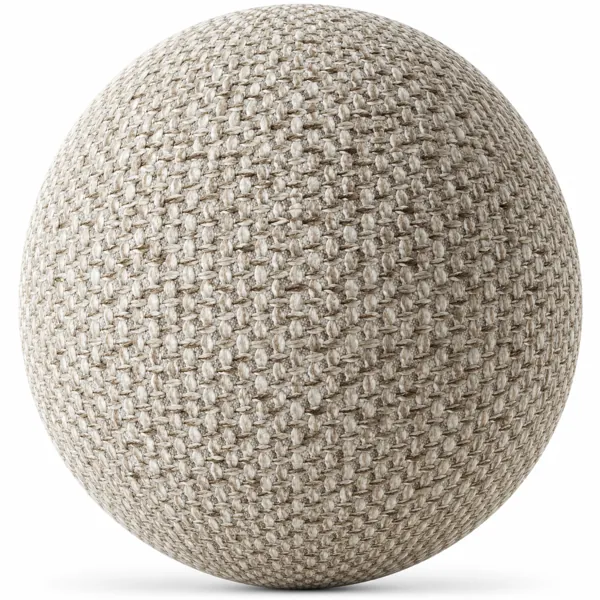 Soft Ivory Basket Weave Woven Fabric Texture