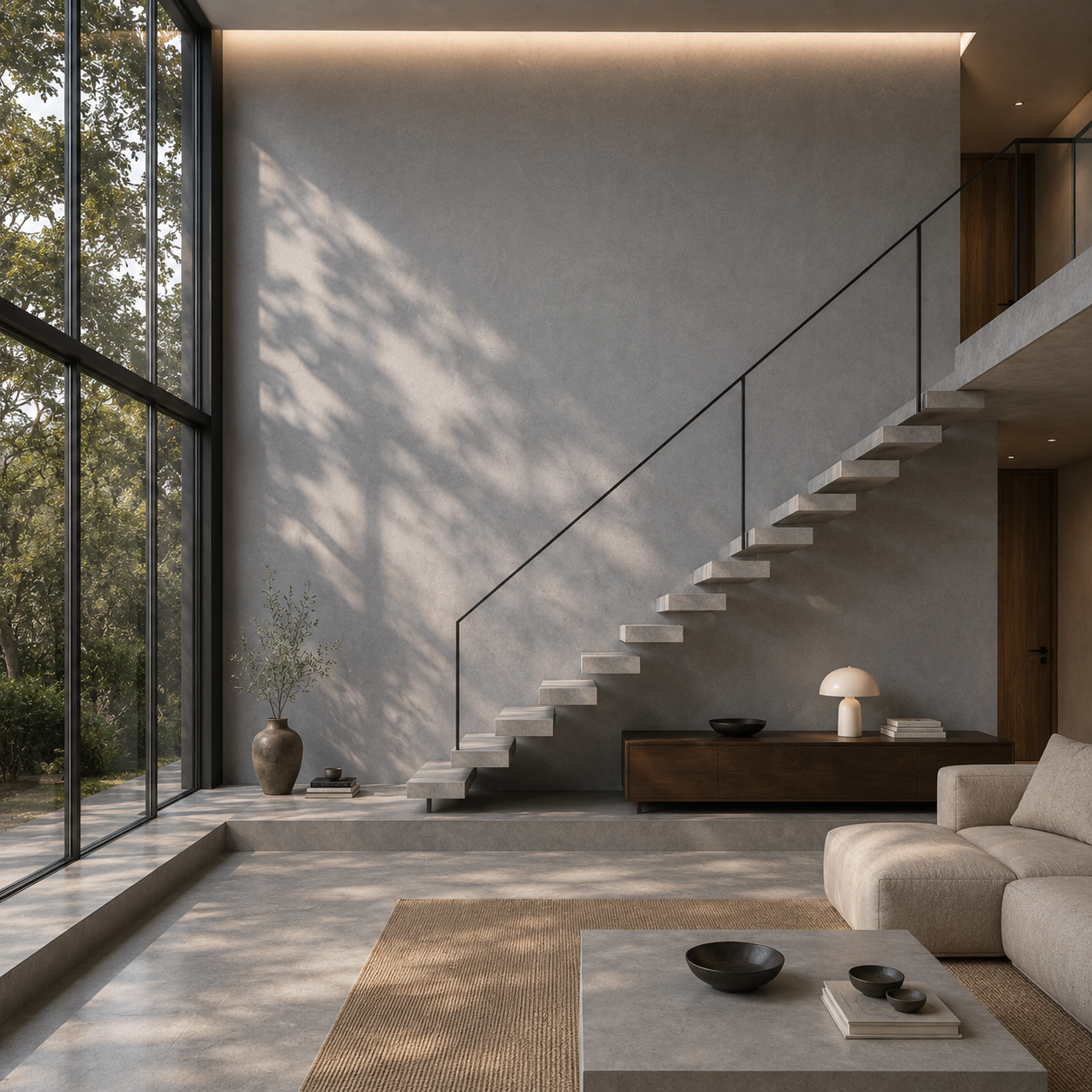 Light Silver Grey Fine Grain Concrete Texture 2
