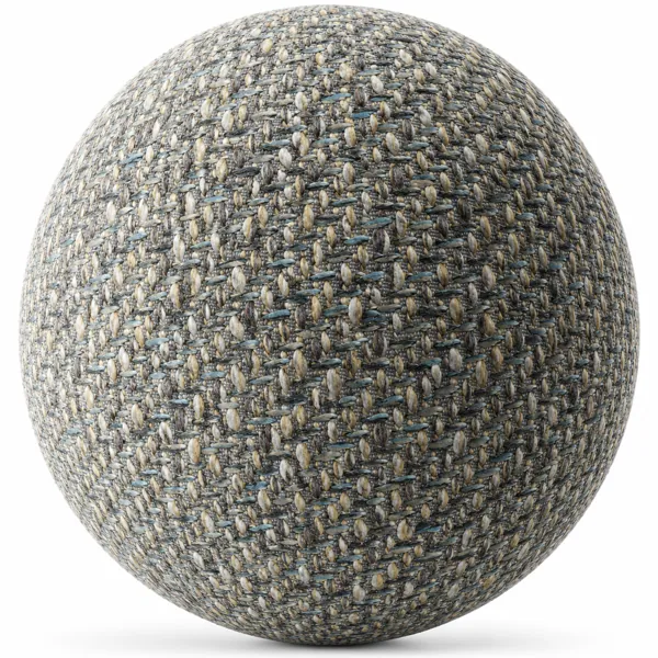 Beige Blue Basket Weave Woven Fabric Texture