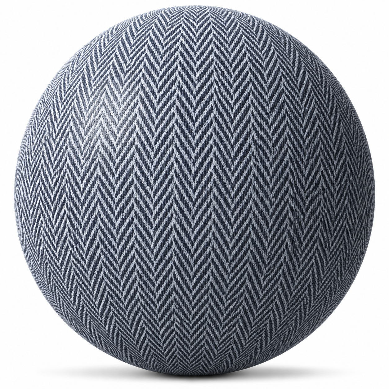 Soft Herringbone Weave Navy Blue Fabric Texture 1