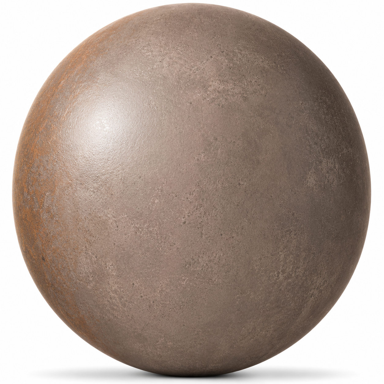 Subtle Concrete Finish Warm Taupe Ceramic Texture 1
