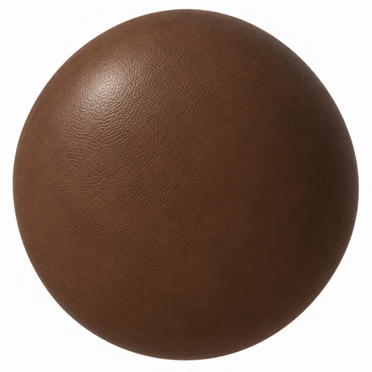 Warm Brown Fine Grain Leather Texture