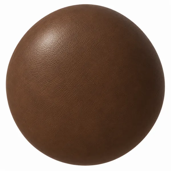 Warm Brown Fine Grain Leather Texture