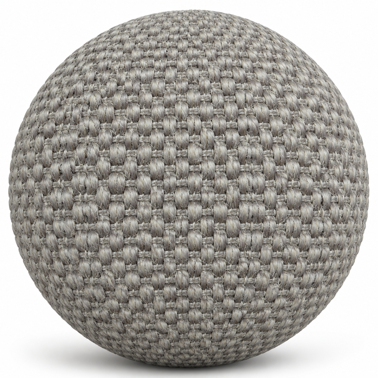 Soft Silver Gray Chunky Basket Weave Carpet Texture 1