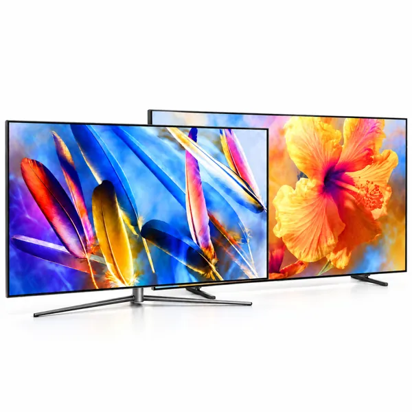 Slim Bezel Flat Screen TV 3D Model
