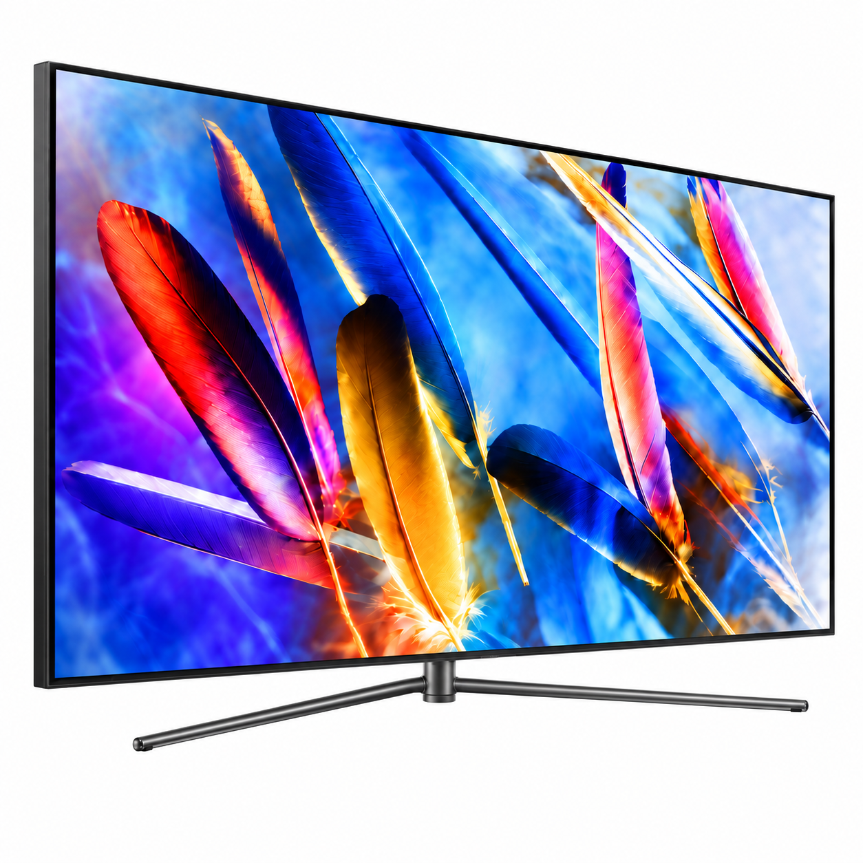 Slim Bezel Flat Screen TV 3D Model 5
