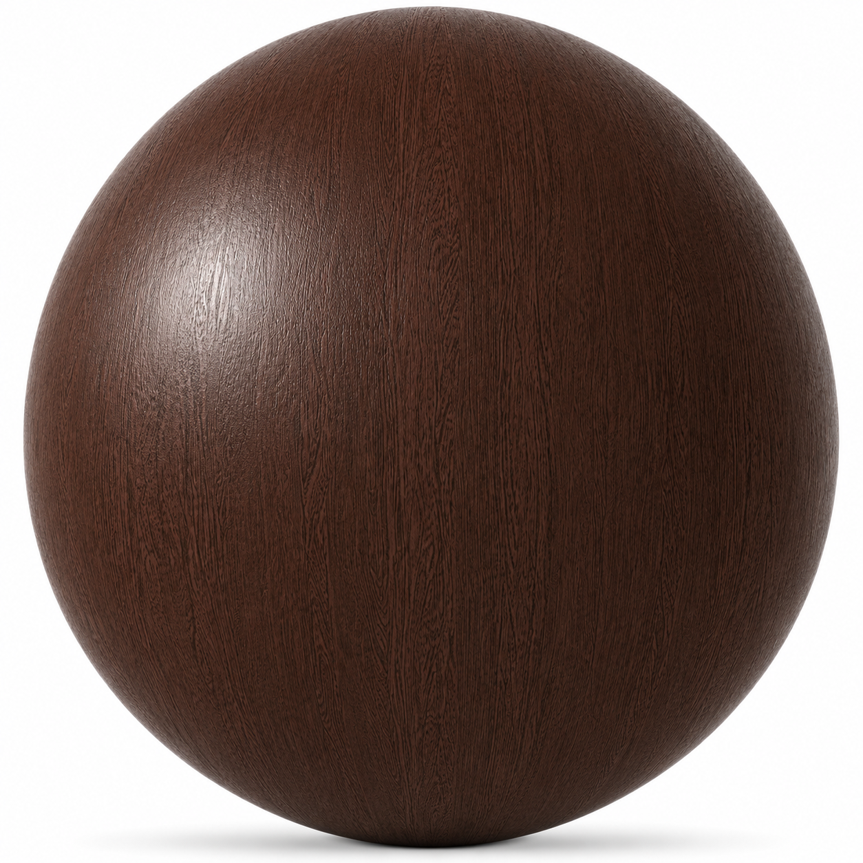 Fine Linear Grain Deep Reddish Brown Wood Texture 1
