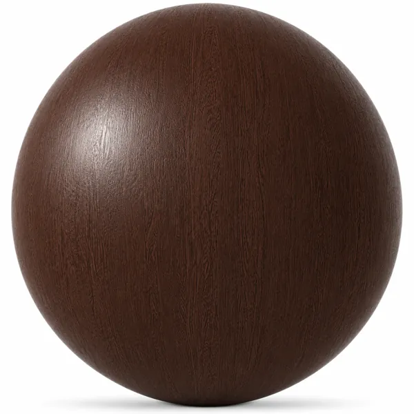 Fine Linear Grain Deep Reddish Brown Wood Texture