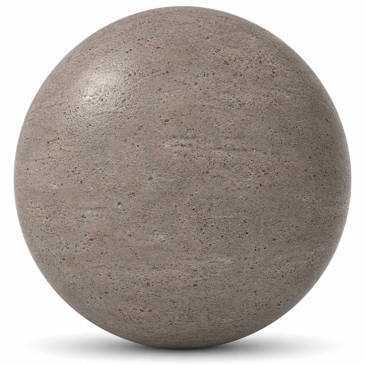 Warm Taupe Grey Porous Pitted Concrete Texture