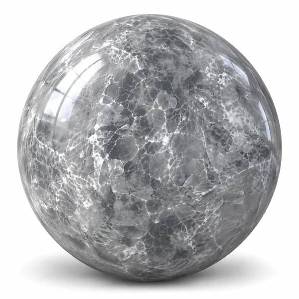 Smoky Grey Crystalline Web Veined Ceramic Texture